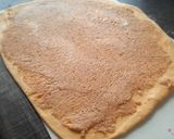 Mogyorókrémes kalács Cukorsziruppal leöntve recept fázis 3 fotója