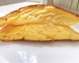 Hình bước làm 3 của món Souffle omelette