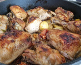 Foto del paso 5 de la receta: Pollo al horno con patatas 🍗