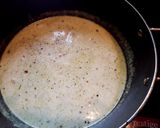 A picture of step 5 of Dahi baigan.