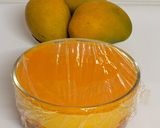 A picture of step 16 of Sunshine Bliss-No-Bake Mango Cheesecake.