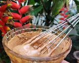 A picture of step 2 of Dalgona Coffe.