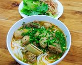 Hình bước làm 3 của món Bún bò viên