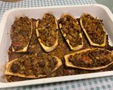 Une image de l'étape 26 de Aubergines farcies au bœuf, épices et légumes.