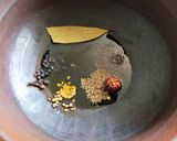 A picture of step 2 of Masala Khichdi.