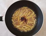 Foto langkah ke 5 dari resep Tumis Jagung Muda Ayam Jamur.