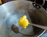 A picture of step 1 of Quinoa halwa.