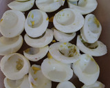 Foto del paso 3 de la receta: Huevos rellenos fritos🥚🥚
