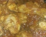 A picture of step 4 of Karahi Butter chicken.
