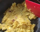 A picture of step 3 of Sweetcorn Halwa.