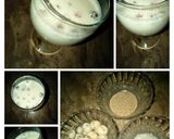 A picture of step 6 of Khashkhash Milk Shake 😋😋😋.