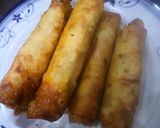 A picture of step 3 of Special recipe of spring noodles Roll.