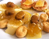 Foto del paso 3 de la receta: Queso Torralba semicurado, con Cabello de Ángel con Castañas cocidas