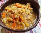 Foto del paso 10 de la receta: Guiso vegano de lentejas turcas partidas