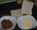 عکس مرحله 1 از دستور نان تست شکری