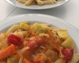 Foto del paso 7 de la receta: Pasta endiablada con verduras 