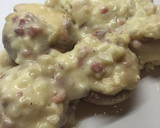 Foto del paso 9 de la receta: Champiñones rellenos de jamón, queso y bechamel