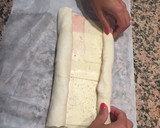 Foto del paso 3 de la receta: Palmeritas de jamón y queso