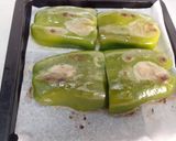 Foto del paso 3 de la receta: Pimientos rellenos de tortilla de patata y bacon