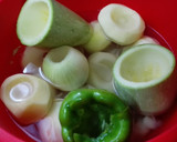 Foto del paso 1 de la receta: Papas y verduras rellenas al estilo canario