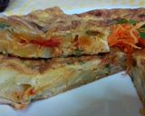 Foto del paso 4 de la receta: Tortilla con chorizo palmero canario
