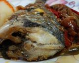 Foto del paso 9 de la receta: Dorada al horno con encebollado y mojo canario rojo