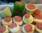 Foto del paso 3 de la receta: Papas y verduras rellenas al estilo canario