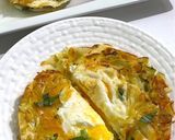 A picture of step 5 of Vegetable Pancake 蔬菜煎饼.