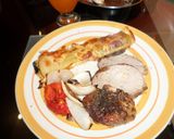Foto del paso 7 de la receta: Peceto a las especias con puerros gratinados