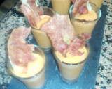 Foto del paso 4 de la receta: Chupito de salmorejo cordobés con crujiente de jamón