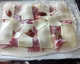 Foto del paso 2 de la receta: Empanada de bacón, dátiles y queso