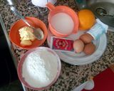 Foto del paso 1 de la receta: Bollo de naranja