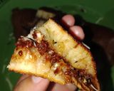 Foto langkah ke 4 dari resep Martabak teflon rasa coklat.