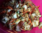 Foto langkah ke 3 dari resep Emergency Kimchi (Yangbaechu-kimchi 양배추김치).