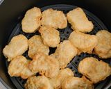 A picture of step 2 of Chicken nuggets air fried.