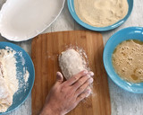 Foto del paso 7 de la receta: Cachopollo de Chicote en freidora de aire versión saludable