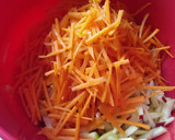 A picture of step 2 of Carrot and Apple Salad.
