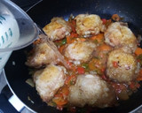 Foto del paso 6 de la receta: Pollo con salsa y verduras