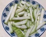 絲瓜九層塔炒蛋的食譜步驟3照片
