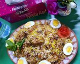 A picture of step 7 of Chicken Aalo Biryani.
