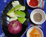 કેરી - કાંદા નું કચુંબર (Mango Onion Salsa recipe in Gujarati) રેસીપી સ્ટેપ1ફોટો