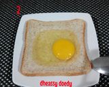 Foto langkah ke 2 dari resep Roti Panggang Telur Keju.