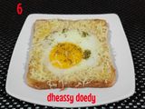 Roti Panggang Telur Keju