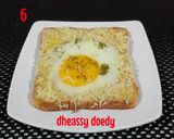 Foto langkah ke 6 dari resep Roti Panggang Telur Keju.
