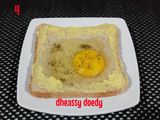 Roti Panggang Telur Keju