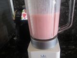 Batido de fresas