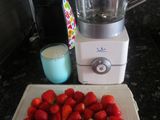 Batido de fresas