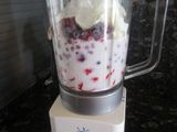 Smoothie de frutos rojos
