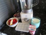 Smoothie de frutos rojos