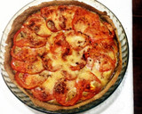 Foto del paso 5 de la receta: Tarta de champiñones y tomates
